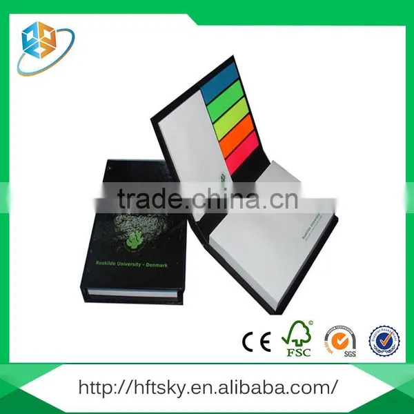 Customized full color or pantone modern stationery desktop sticky notes