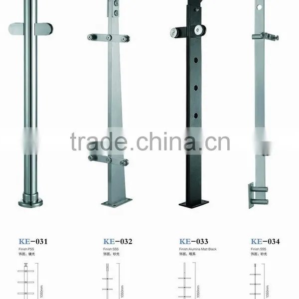 Design Stainless Steel Stair Railing Post, Hot Sale Railing Post Project photo-3