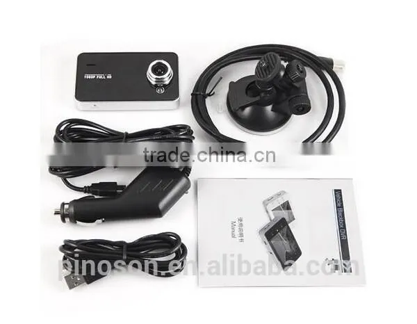 OEM Logo Car DVR Full HD 1080P Auto Dash Cam Reviews Black Box K6000 photo-2