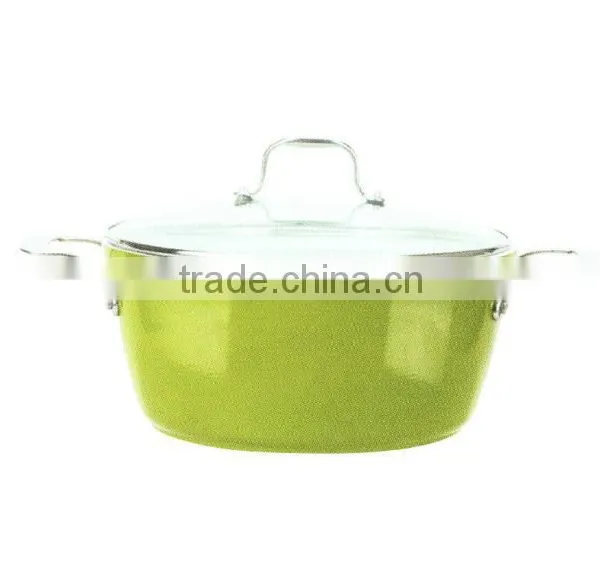Aluminum Hard Anodized Nostick Coating Sauce Pan C1120-DO