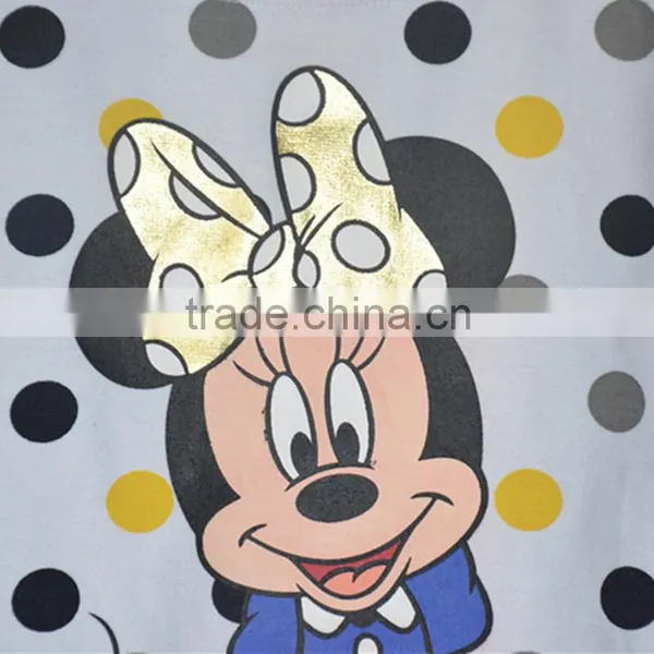 Cartoon Mickey Vest for Baby Girls in Summer Baby Girl No-sleeved T-shirt photo-4