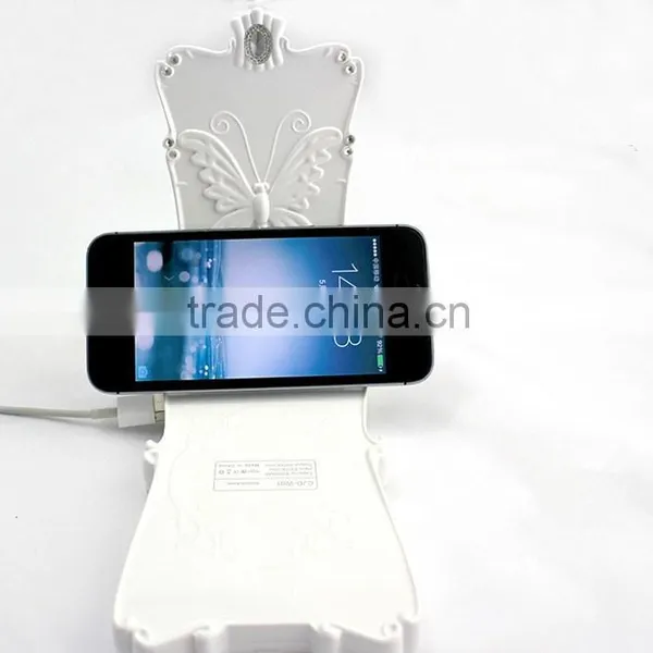 Keno Portable Make-Up Mirror Ultra Slim Power Bank External Battery Charger-Built-In 10000mAh Capacity photo-5
