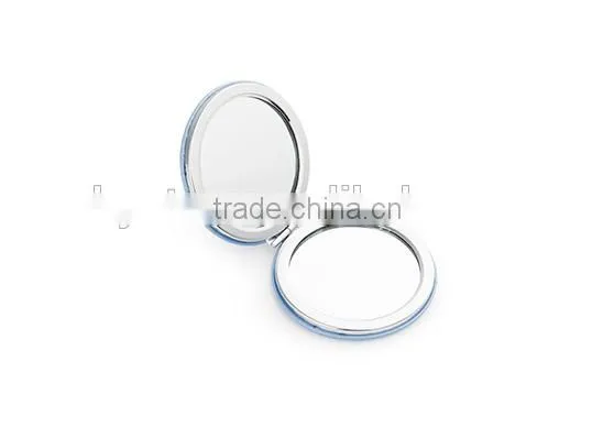 Hot Sale PU Double Round Mirror Cosmetics photo-4