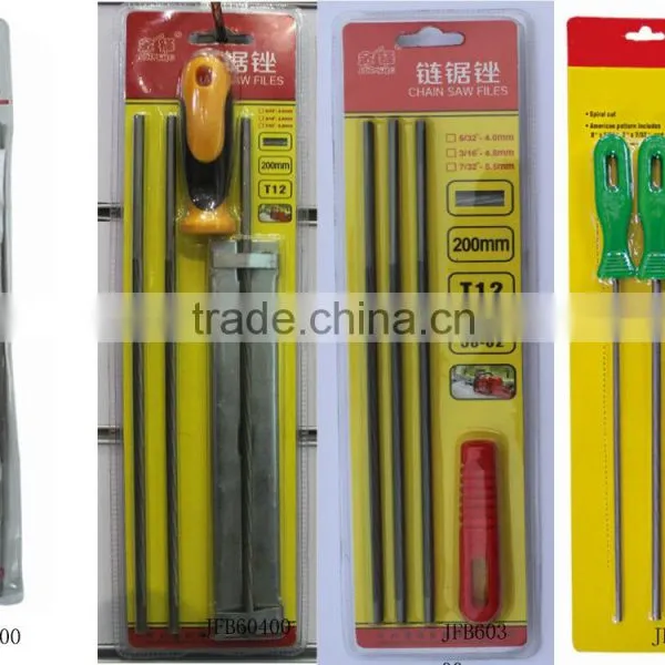 Flat and Round Chain Saw Files Filing Work Tool Chain Rakers photo-6