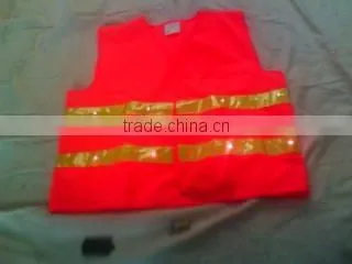 Wholesale Flashing High Visibility Safety Vest With Pockets photo-5