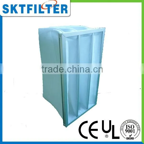 Outgoing (output) Filters / Filtr. Class G4 Bag Filter With Galvanized Frame 25 mm photo-2