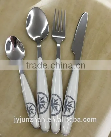 Plastic Handle Cutlery Set With Low Price and High Quality Made by Junzhan Factory Directly photo-5