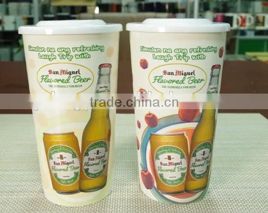 Promotional Gift Custom Logo Color Changing Plastic Mug photo-6