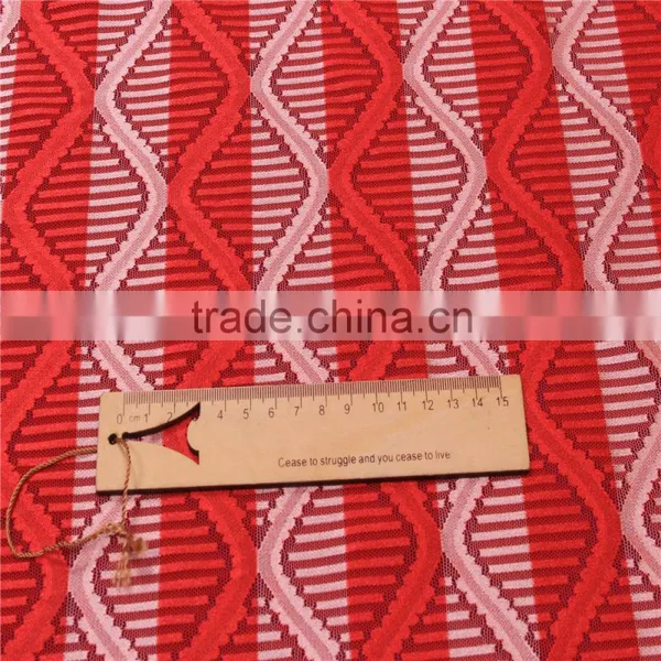 Fashion Top Quality Lace Design Print Fabric With Nylon Spandex Polyester photo-5