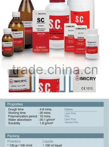DENTAL ACRYLIC SC SELF CURE photo-3