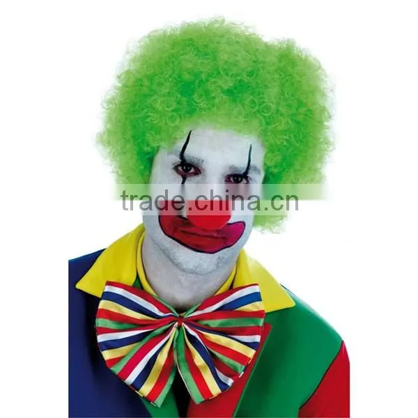 Affordable Afro Clown Hair Football Fan Adult Child Costume Curly Wig UR photo-4