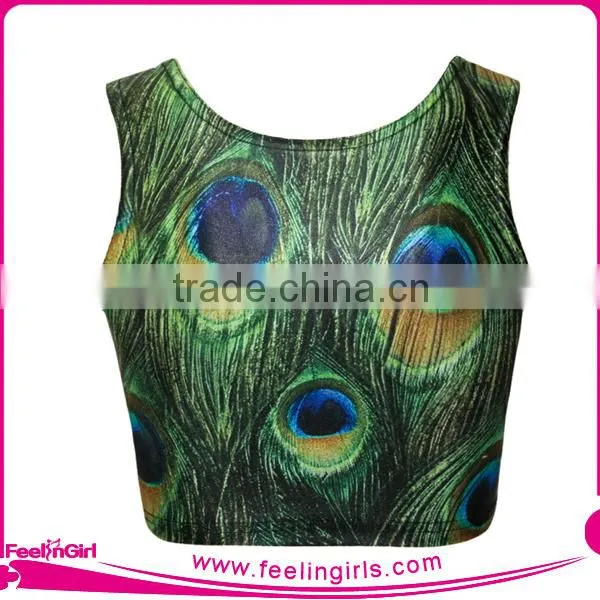 Factory Price Fancy Wholesale Summer Crop Tops Fancy photo-6