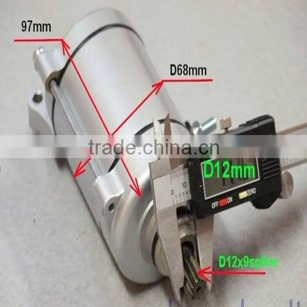 9 teeth ATV starter for 200cc ATV