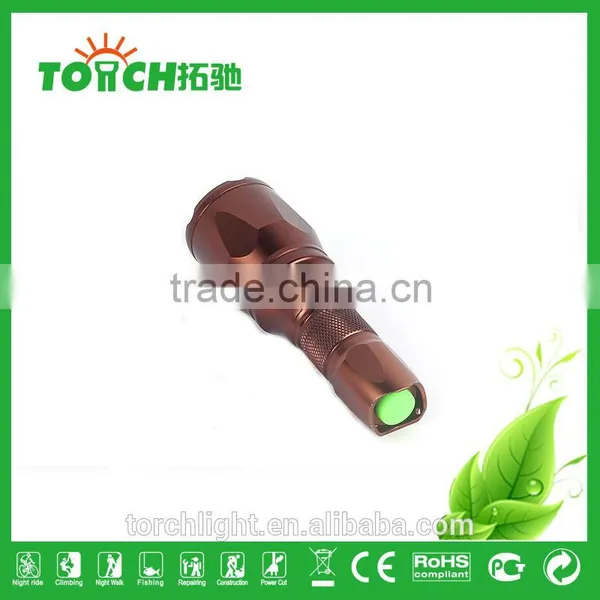 2015 Newly Big Rang Zoomable XML T6 LED Rechargeable Flashlight Torch photo-2