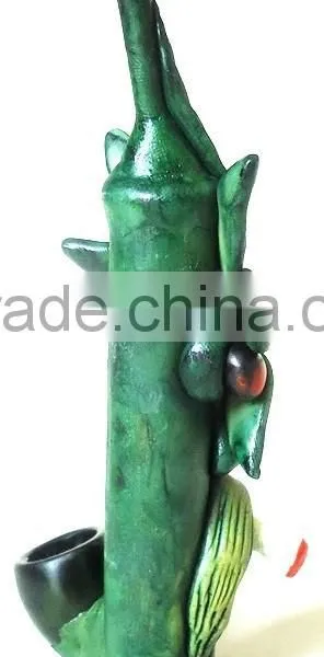 Figurine Shaped Hand Crafted Smoking Pipes - MJ The Leaf Man photo-5