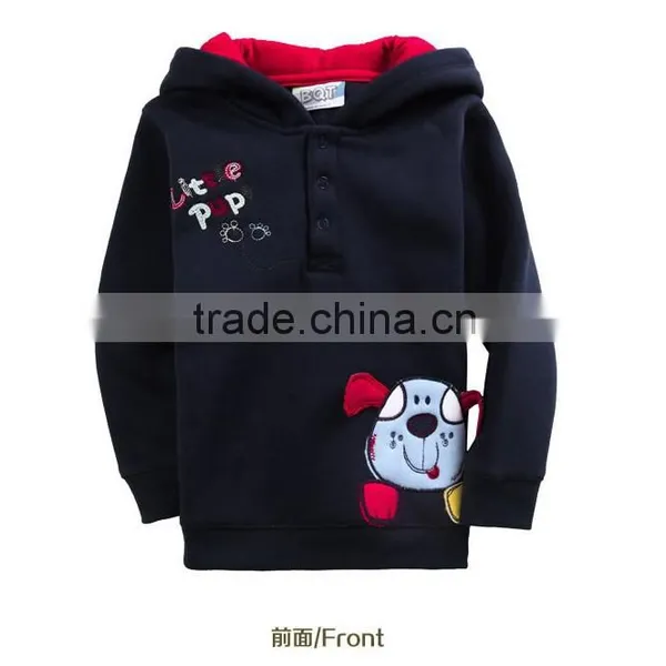 Long Sleeves Children Boys Hoodie Jacket Coat Winter Spring Zipper Hood Fleece Kids Outerwear photo-3