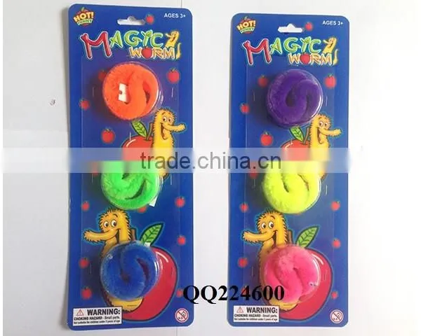 Magic Twisty Wiggle Worm Toy Fuzzy Magic Worm photo-3
