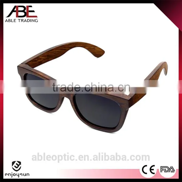 2016 Classic Square UV400 Lens Custom Italy Design Bamboo Wooden Polarized Sunglasses Sun Glass Supplier's Choice photo-3