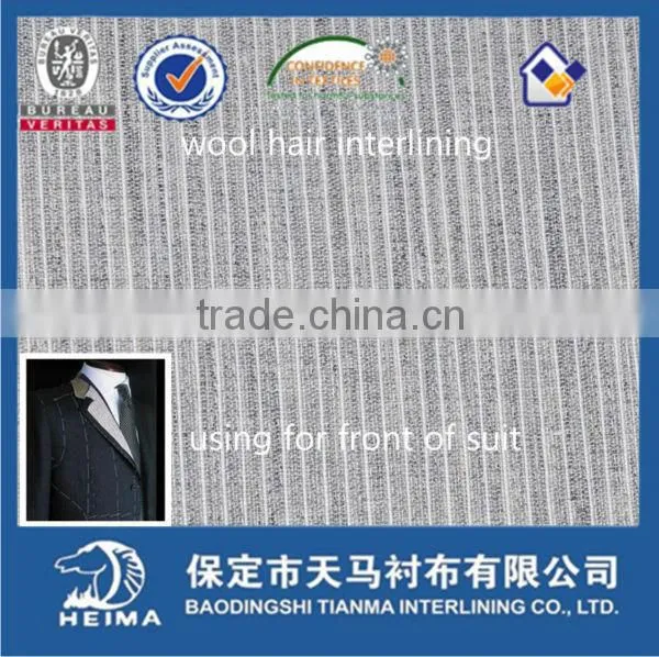 thinner woven fusible interlining