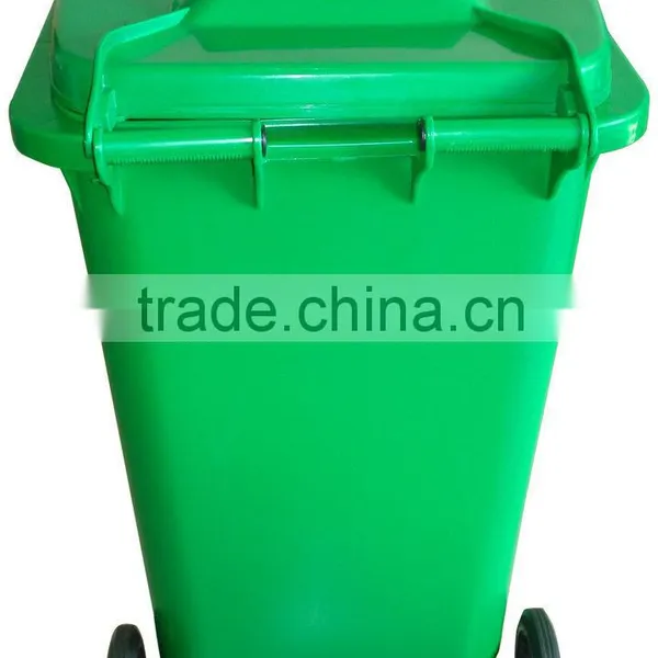 HDPE HOT!outdoor Plastic Dustbin With Wheels 240 Liter With EN840 photo-3