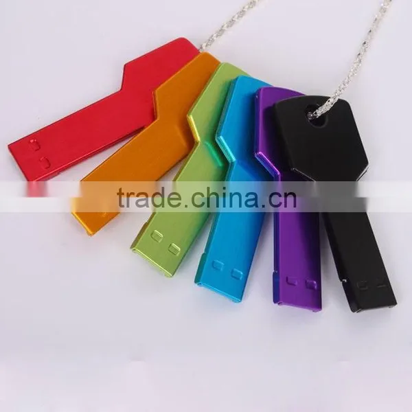 Metal Key USB 2.0 Flash Memory Stick Drive Storage Thumb U Disk photo-3