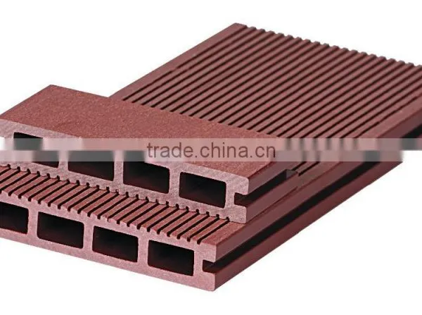 Eco Friendly Outdoor Wpc Flooring or Hollow Wpc Flooring photo-3