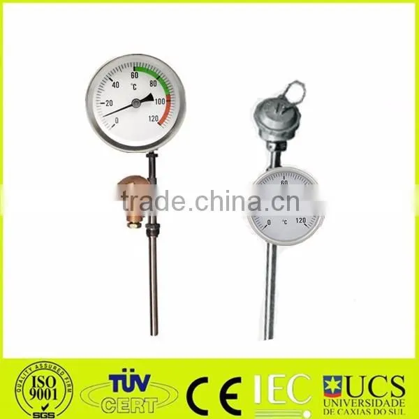 Full Stainless Steel Thermometer Ss304 Bimetal Thermometer photo-4