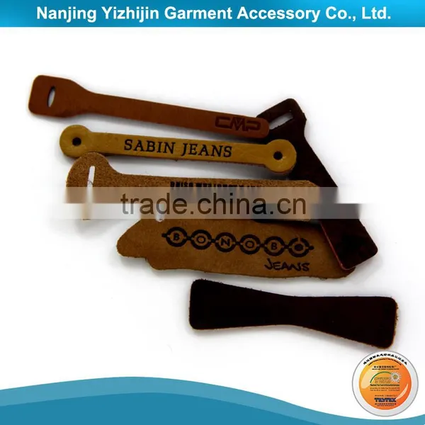 Leather Jeans Hang Tag and Labels for Men Jeans photo-3