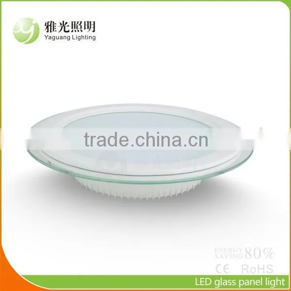 12W Round Led Panel Light With Glass Panel photo-3