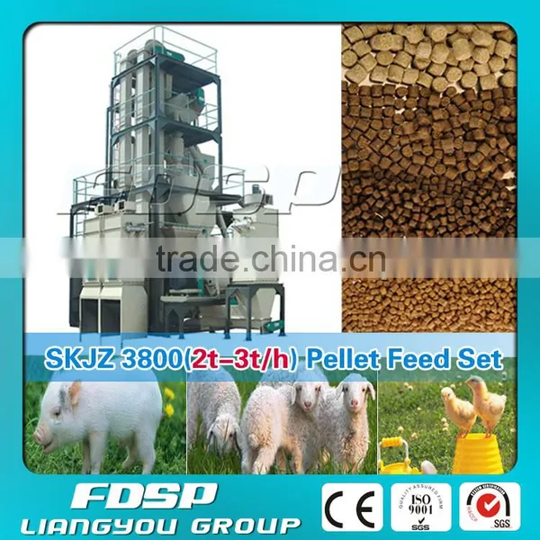 Easy Maintenaince 4-6tph Animal Feed Mill Machinery photo-4