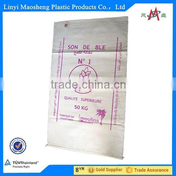 Newly White Plasitc pp Woven Grain Bags