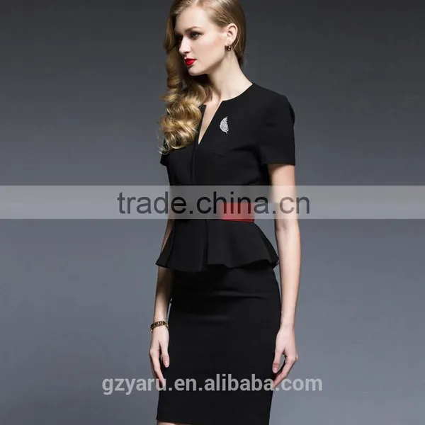 Latest Design Fashion Lady Woman Suit and Shirt photo-3