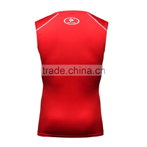 Wholesale Crossfit Running Wear Stringer Singlet Yoga Crossfit Tank Top for Men photo-3