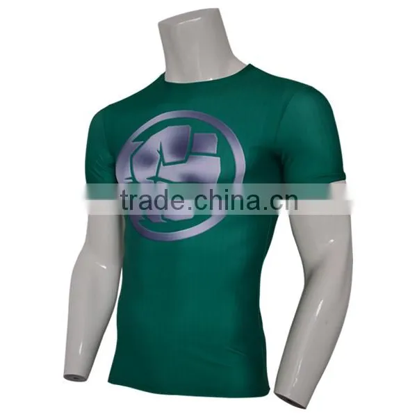New Arrival Men Marvel Superhero Compression T Shirt Quick Dry Running Gym Fitness Tights for Male photo-5