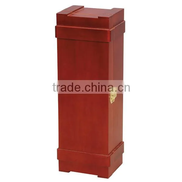 Wholesales Handmade Brown Cheap Wooden Wine Box
