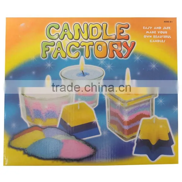 Diy funny decorative candle, candle making
