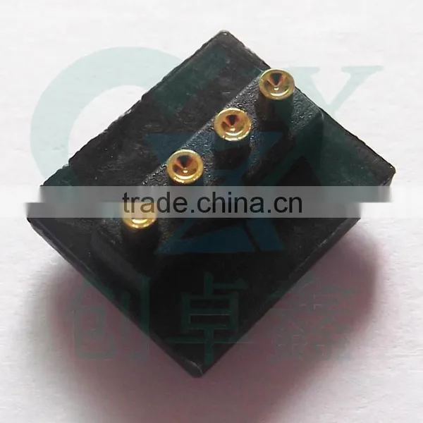 Female Water Proof Connector 4pin Connector Brass Pogo Pin Connector