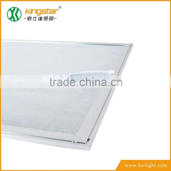 Elegant Appearance SMD4014 Silver Frame Square Screwless 600*600 Ultra Thin Led Light Panel Super Bright Light Led Panel photo-3