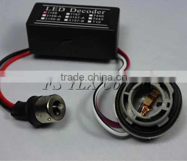 12v 8w 1156 Led Canceller for Led Fog Lamp Headlight Error Free Led Decoder for 1156 Auto Car Fog Light Led Decoder photo-2