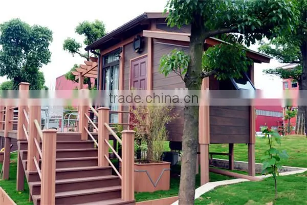 FRSTECH WPC STOCK CO LTD Waterproof Tiny House 12 Square Meter Waterproof Anti-UV Stylish WPC House Rubber Plantation for Sale photo-3