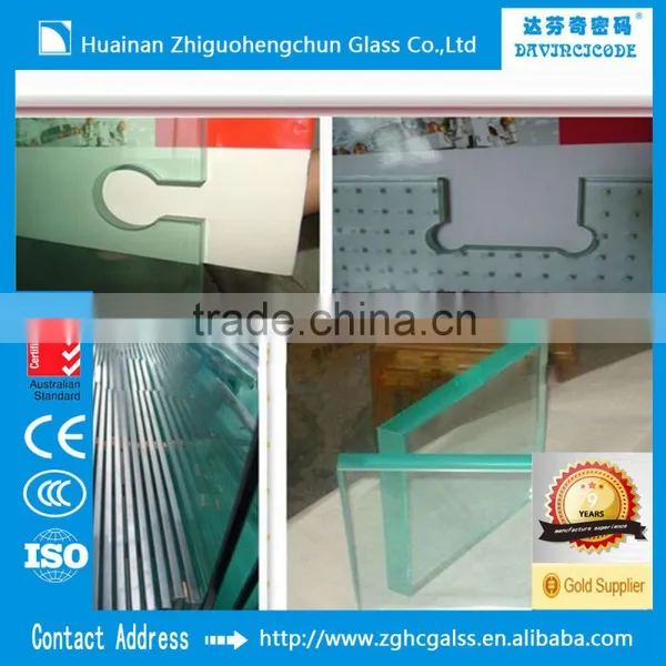 6 8 10 12mm Lamianted Glass High Quality Clear Laminated Glass 6.38mm photo-3