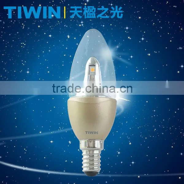 TUV CERTIFICATE 4W Led Candle Light Bulb photo-4