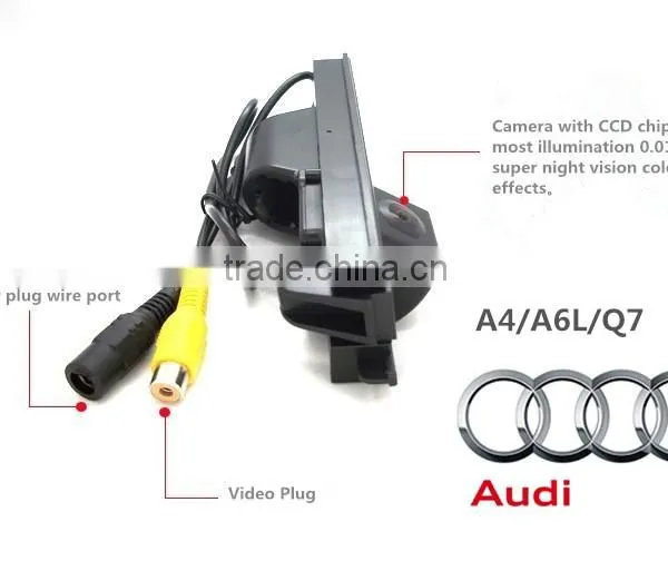Waterproof IP68 Special OEM Design CCD Car Backup Camera for AUDI A4 photo-4