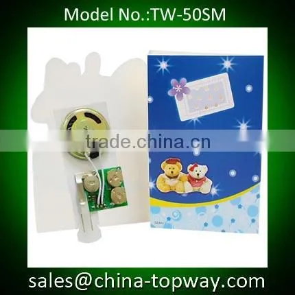 Recordable Custom Sound Module for Greeting Card photo-3