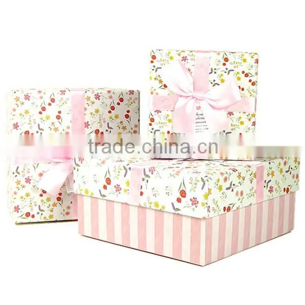 Full Printing Flower Wedding Gift Box/ Custom Gift Box photo-3
