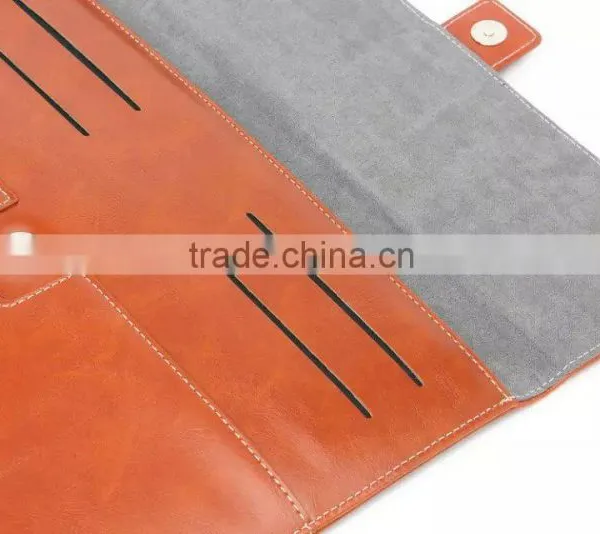 Universal Tablet Leather Pouch Case Leather Tablet Case Pouch 10inch Tablet Universal Leather Case photo-2