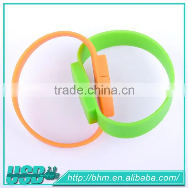 Wholesale Promotion Gift Portable Silicone Bracelet USB Stick photo-5