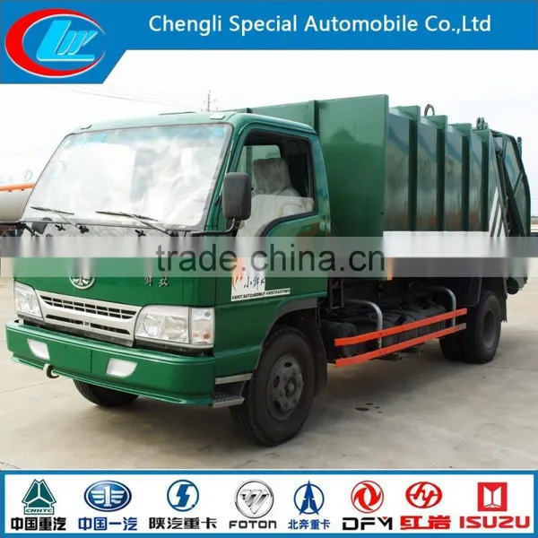 15TON FAW Compactor Garbage Truck 8CBM 4X2 FAW Waste Container Truck photo-4