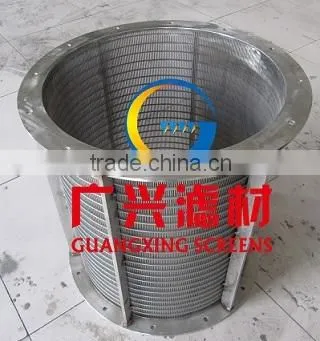 Large Diameter Wedge Wire Screen Used in Sugar Mill photo-4