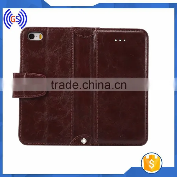 In Stock Leather Case Luxury Leather Mobile Phone Case Stand Leather Case for Iphone photo-6